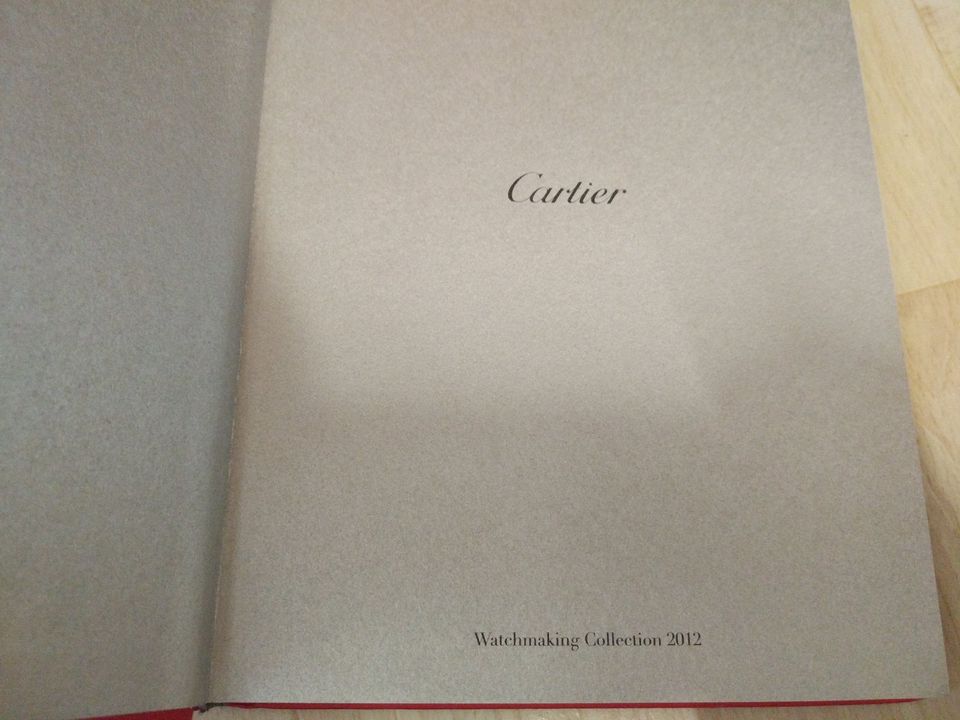Uhren Katalog Broschüre Prospekt Cartier viele Ausgaben nicht Abg in Berlin