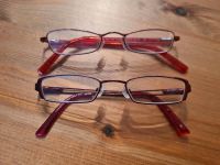 2 x Rot Brille schmale Brillengestell OPH Obra / Fielmann Nordrhein-Westfalen - Solingen Vorschau