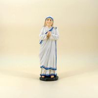Statue Heilige Mutter Teresa, 19 cm, handbemalt, aus Polyresin Niedersachsen - Emsbüren Vorschau