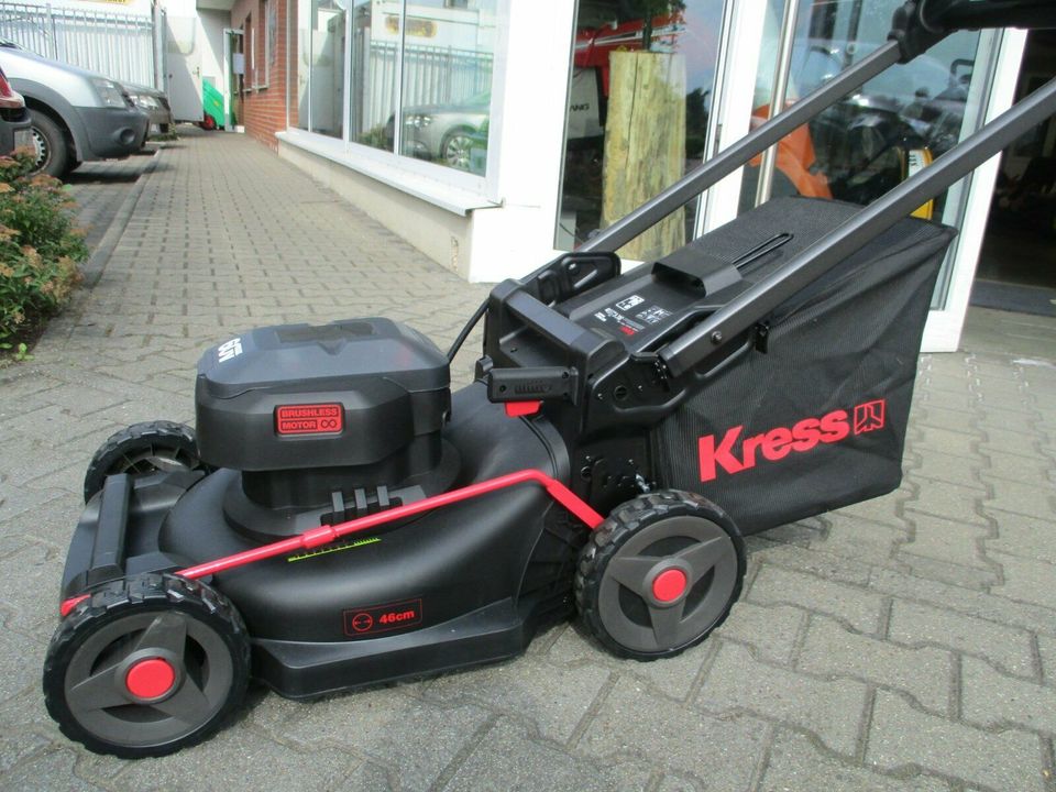 KRESS Rasenmäher mit Radantrieb KG 756 E.9 Akku- Rasenmäher in Beelen