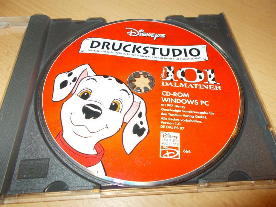 Disneys DRUCKSTUDIO    1 CD-ROM in Vahlde