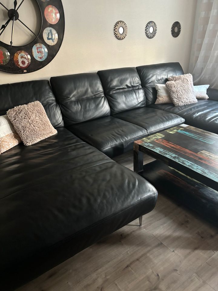 Sofa Couch Sehr großes Echtledersofa in Köln