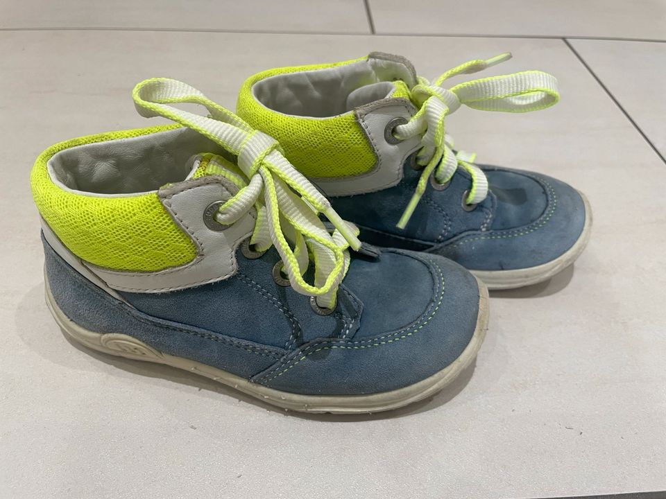 Superfit 26 lauflernschuhe Schuhe blau gelb neon in Weißenburg in Bayern