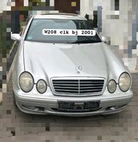 Mercedes Benz w208 CLk 200 K schlachtfest/ teile Rost frei top Bayern - Höchstädt a.d. Donau Vorschau