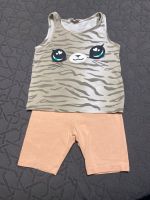 H&M Baby Set Shirt Hose Gr 98 104 Katze Radlerhose Baden-Württemberg - Unterreichenbach Vorschau