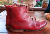 Tolle weinrote Chelsea Boots - Leder - Größe 39 - Tamaris - topp Sachsen - Radebeul Vorschau