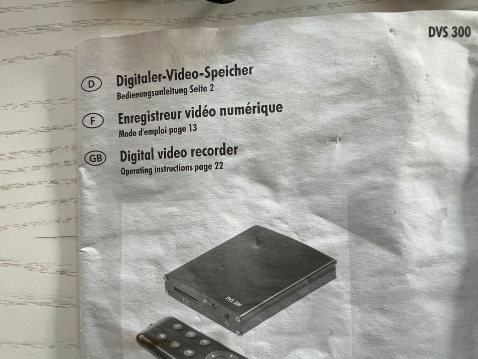 Digitaler Videospeicher DVS 300 in München