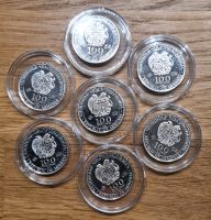 7x SILBER MÜNZE á 1/4 Unze oz Feinsilber 999,9 Arche Noah Berlin - Steglitz Vorschau