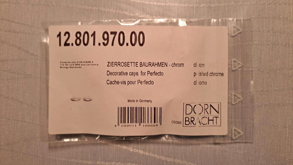 Dornbracht Zierrosetten Chrom 12.801.970.00 Neu in Heilbad Heiligenstadt