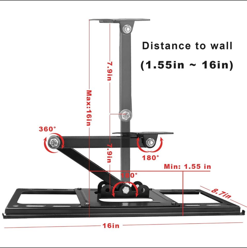TV Wandhalterung 32-86 Zoll Schwenkbar Neigbar Neu OVP in Paderborn