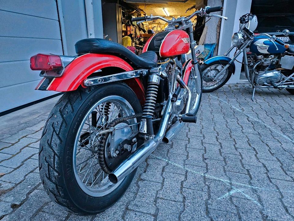 Harley Davidson Sportster XLCH 1972 guter Zustand in Überlingen