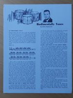 Vintage 1960s Ludwig "Rudimentally Yours" by Mitch Markovitch Hessen - Selters Vorschau