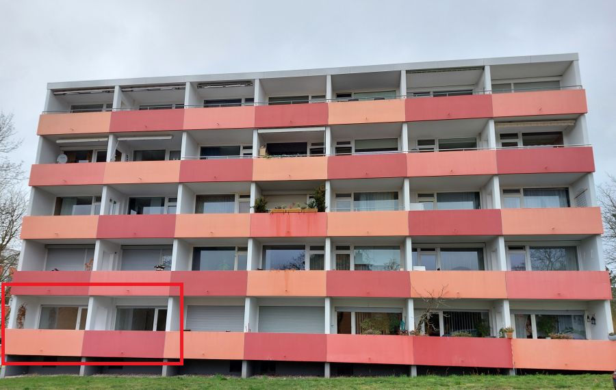 Geismar: Ruhig gelegene 3-Zimmer-Wohnung, Hochparterre, mit Fahrstuhl und 2 Balkonen in Göttingen