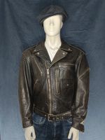 Büffelleder Bikerjacke wie Buco J24 D Perfecto No Aero Leather Düsseldorf - Bilk Vorschau