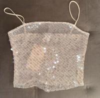 Top mit Pailetten Zara /Neu/ Beige/ Gr.S Mitte - Tiergarten Vorschau