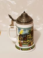 Antike Bierkrug aus Porzellan. Weiß. Nordrhein-Westfalen - Troisdorf Vorschau