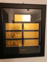 Goldbild 24 Karat Gold USA  Banknoten mit Echtheitszertifikat Niedersachsen - Göttingen Vorschau