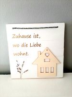 Deko Holzschild Schild Geschenk Plott Holz Trockenblumen Eimsbüttel - Hamburg Schnelsen Vorschau