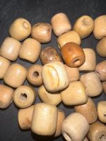 Unikate der Natur: Vintage-Holzperlen Rolle/Fass/Tonne 17x15mm Niedersachsen - Lauenau Vorschau