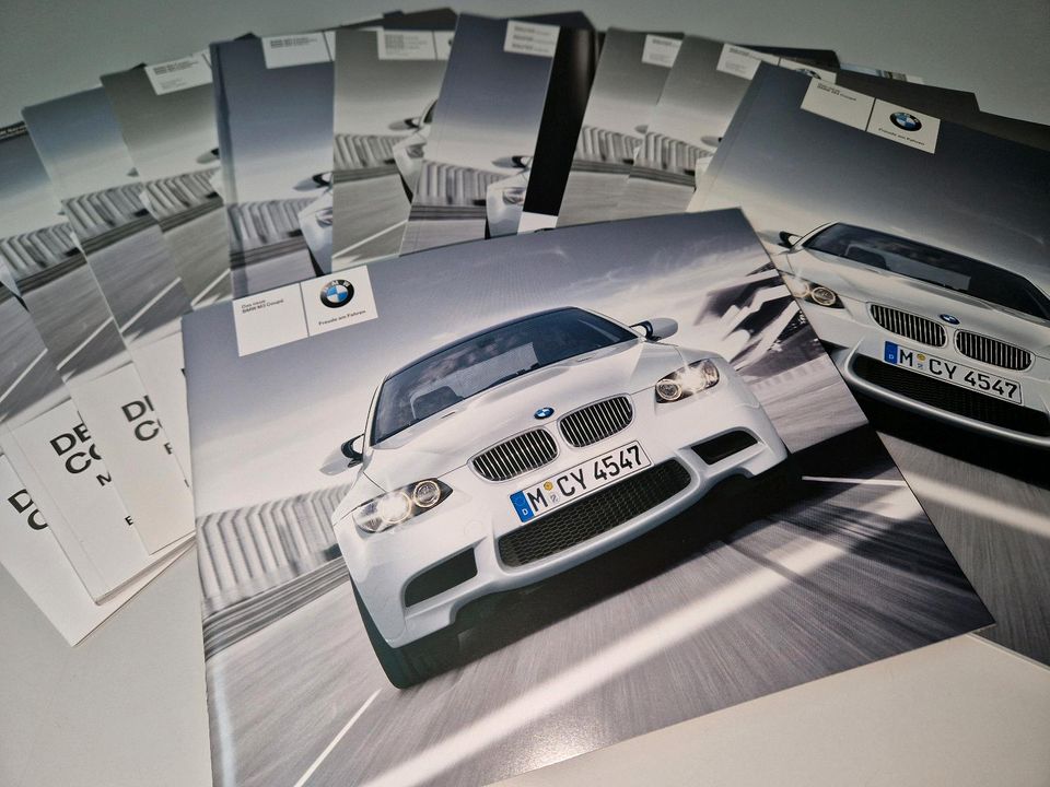 BMW M3  E93  Prospekte   Sammlung 2007 - 2011 in Witzwort