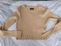 Crop Top Langarm beige camel Nordrhein-Westfalen - Eschweiler Vorschau