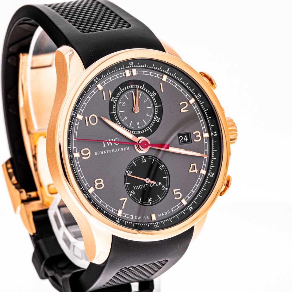 IWC Yacht Club 45 Chronograph Portugieser Rose Gold GrauI W390202 in Hannover