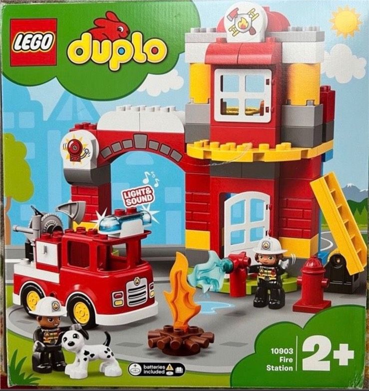 Lego Duplo 10903 Feuerwache Feuerwehr Station mit Sound ✅✅ in Wolfenbüttel