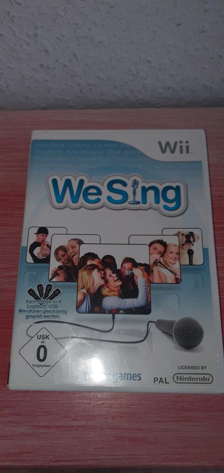 verkaufe We Sing für die Nintendo Wii in Rätzlingen bei Haldensleben