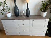 Sideboard Kommode Schrank Holz Weiß Board Sachsen-Anhalt - Aschersleben Vorschau