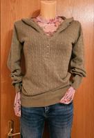 Kapuzenpullover StrickPullover Hoodie khaki Gr. 32/34 Bayern - Beilngries Vorschau