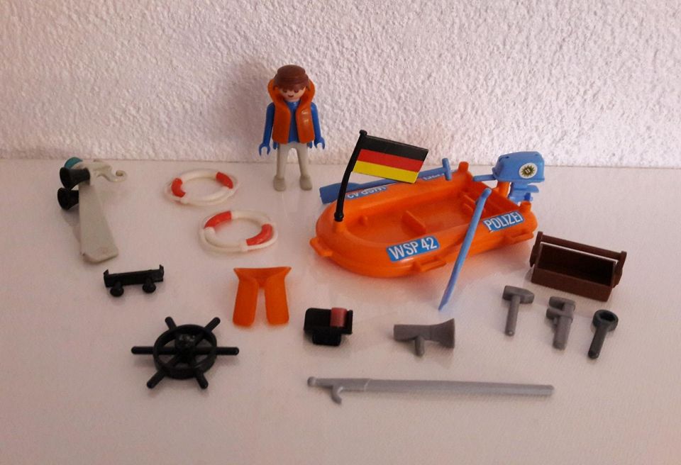 Playmobil Ersatzteile/Einzelteile aus Set 3539 Polizeiboot in Laupheim
