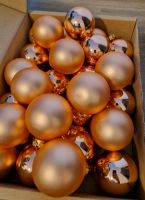 Weihnachtskugeln aus Glas rosegold Bayern - Massing Vorschau