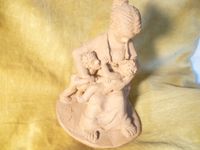 Art Deko Bildhauer Terracotta Figur Mutter mit Ihren Kindern T A Baden-Württemberg - Sternenfels Vorschau