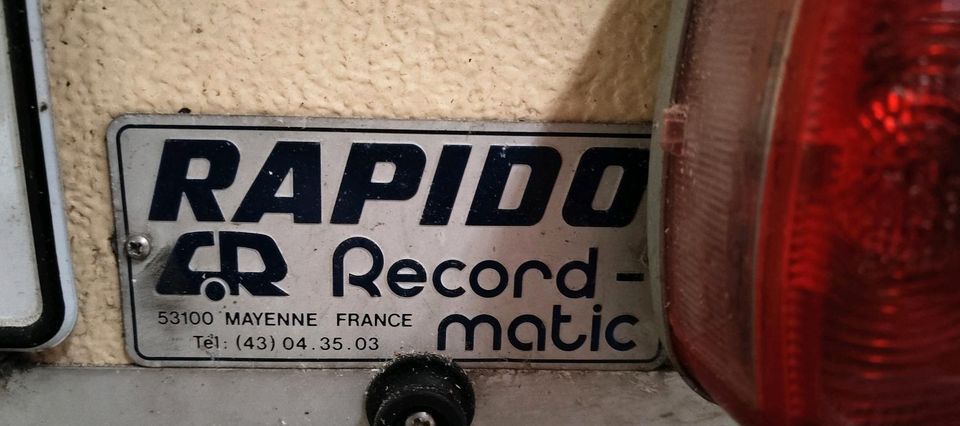 Klappwohnwagen - Rapido Record-Matic in Schönberg (Holstein)