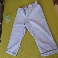 Top! Gina Laura Gr 46 Capri 3/4 hellblau Schlupf Hose Jeans Bayern - Günzburg Vorschau