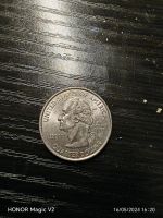 US Quarter Dollar 2000P Massachusetts Silver Mint Münze Washingto Hessen - Büttelborn Vorschau