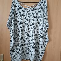 Gina Benotti Shirt Schwarz/Weiß  52/54 Leipzig - Großzschocher Vorschau