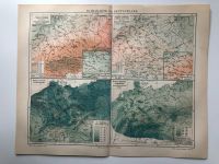 Wetter Klimakarte 1887 Klimawandel Meteorologe alt Farbdruck Hessen - Kassel Vorschau