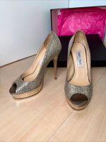 wNEU Jimmy Choo Leder Glitzer Plateau Pumps Gold Silber Gr. 35 Baden-Württemberg - Sinsheim Vorschau