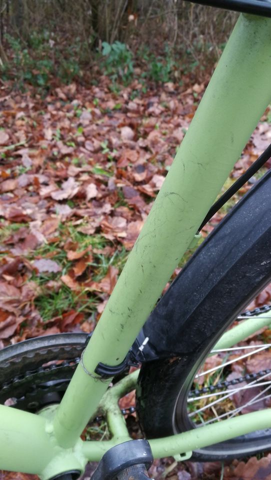 Jugendfahrrad, Treckingrad, grünes Fahrrad, 28 Zoll in Weissach im Tal