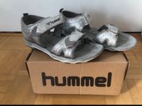 Kinder Sandalen von Hummel in Silber Glitzer skandi 34 Herzogtum Lauenburg - Wentorf Vorschau