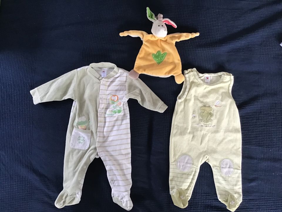 ❤️❤️❤️ Baby Kleidung Set, Paket: Strampler, grün, Größe 62-68 in Gera