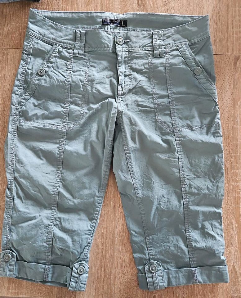 Fresh made caprihose Hose kurz Damen Bermuda in Ludwigsfelde