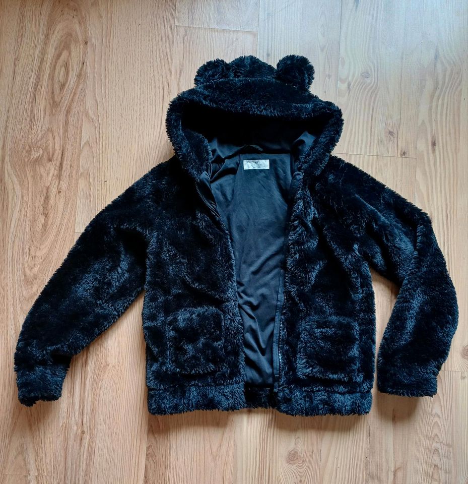 Teddyjacke Kuscheljacke Plüschjacke H&M Gr. 170 in Marschacht