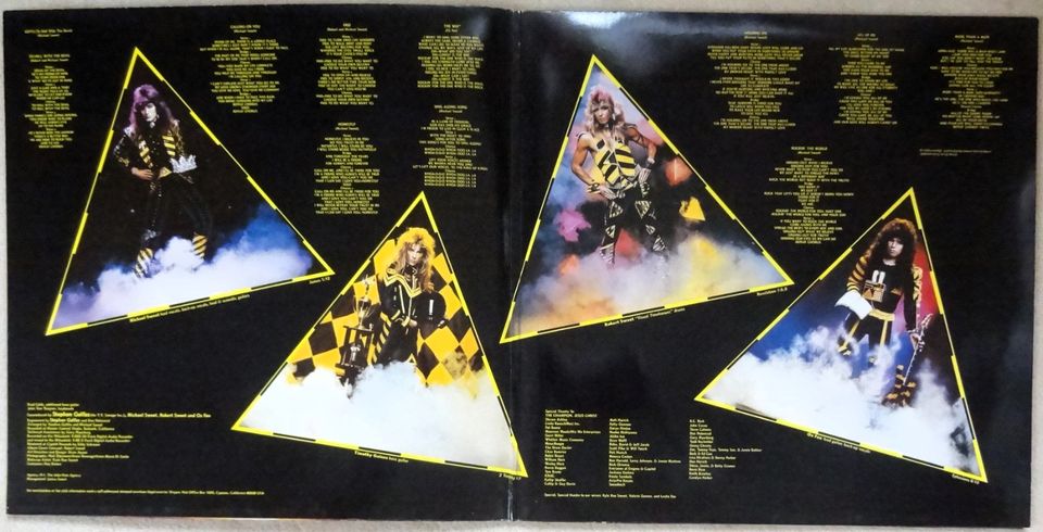 LP VINYL EUROPE STRYPER HURRICANE IRON MAIDEN SAXON VICTORY in Mechenhard