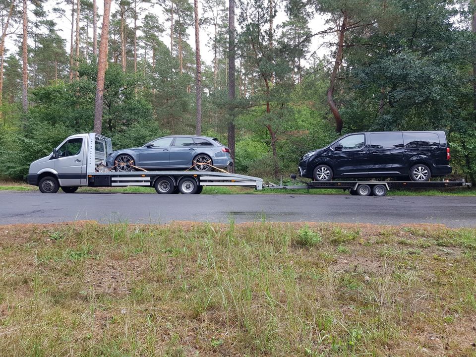 Abschleppwagen Abschlepper Autotransporter mieten in Neubrandenburg