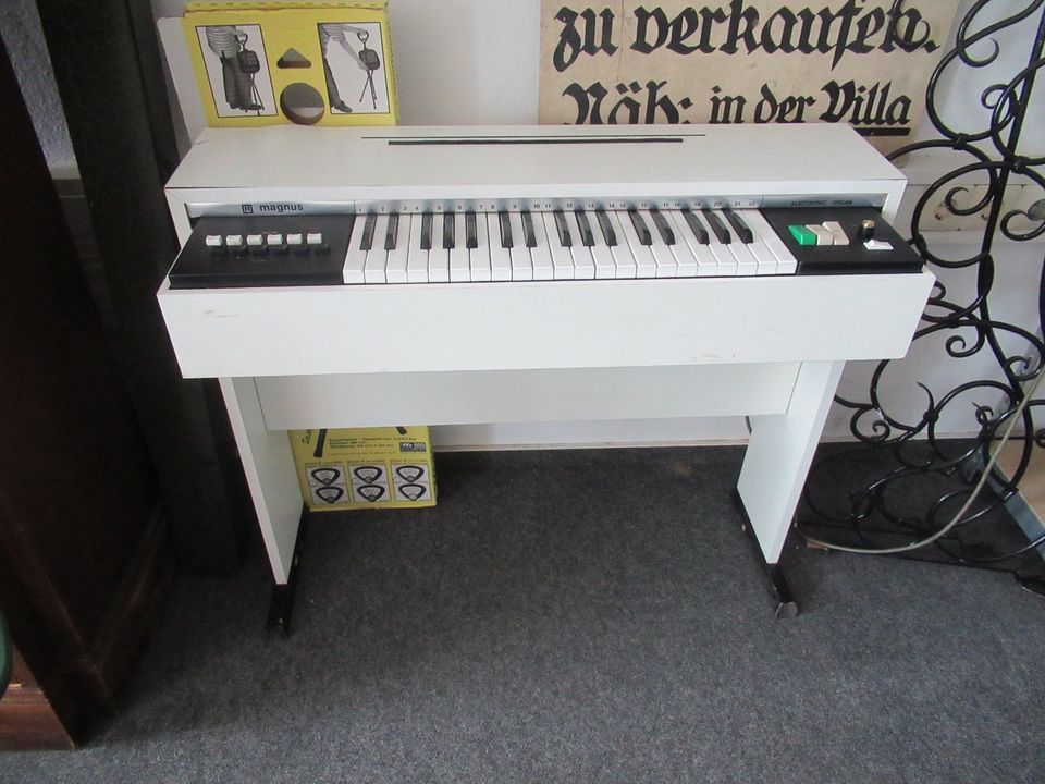 alte Magnus Orgel electronic Organ für Einsteiger in Hohenstein-Ernstthal