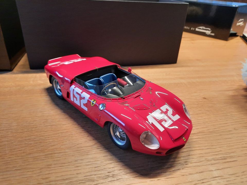 1:18 Tecnomodel Ferrari Dino 246 SP Targa Florio Neuwertig OVP in Büdingen