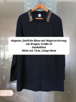 Elegante, festliche Bluse mit Megakragen, Größe 54 Saarland - Nalbach Vorschau