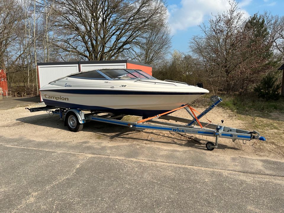 Sportboot Campion allante 535 vri V6 mit Trailer in Winsen (Luhe)